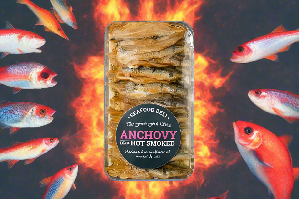 Hot Smoked Anchovies