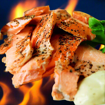 Peppered Roast Smoked Salmon